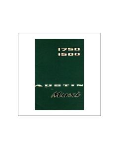 Rover Austin Maxi 1750/1500 - Handbook