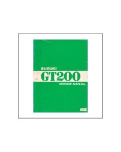 Suzuki GT 200 - Service manual