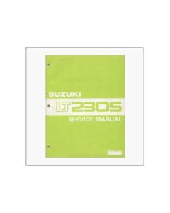 Suzuki LT 230 S - Workshop Manual