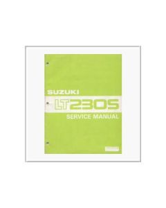 Suzuki LT 230 S (ab 1985) Workshop Manual