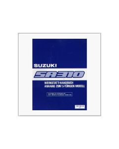 Suzuki Swift SA 310 5-türig - Werkstatthandbuch Anhang
