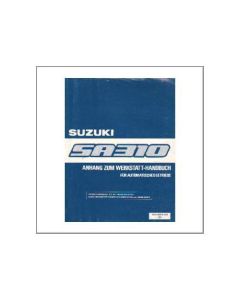 Suzuki Swift SA310 - Anhang zum WHB für Automatisches Getriebe