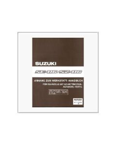 Suzuki Vitara SE/SZ 416 - Werkstatthandbuch Anhang
