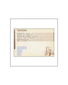 Toyota 3FG33-35-40 - Betriebshandbuch