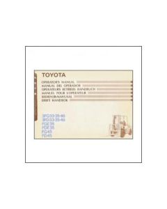 Toyota 3FG33-35-40 - Betriebshandbuch