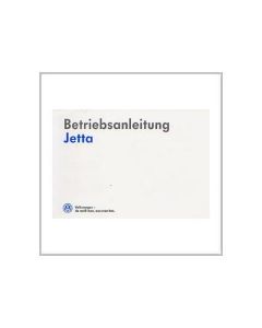 VW Jetta ab 1992 - Betriebsanleitung
