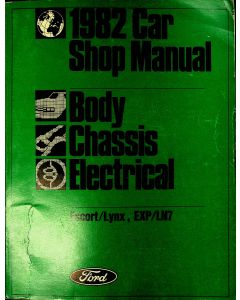 Ford Escort/ Lynx , Exp / LN 7 (1982) Shop Manual
