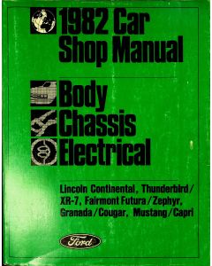 Ford Lincoln Continental / Thunderbird (1982) Shop Manual