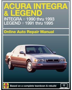 Acura Integra  Legend- Repair Manual Haynes  Reparaturanleitung 