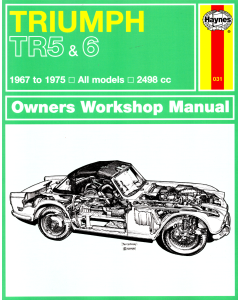 Triumph TR5 / TR6 (1967 - 1975) Repair Manual Haynes (Reparaturanleitung)