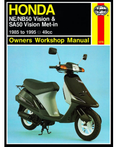 Honda NE NB50 Vision SA50 Vision Met-in (85-95) Repair Manual Haynes