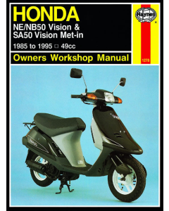 Honda NE NB50 Vision SA50 Vision Met-in (85-95) Repair Manual Haynes