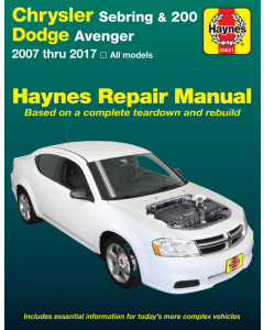 Chrsler Sebring Sedan & Dodge Avenger (07-17) Repair Manual Haynes
