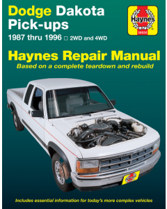 Dodge Dakota Pick-ups (87 - 96) - Repair Manual Haynes