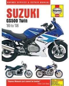 Suzuki GS500 Twin (89-08) Repair Manual Haynes