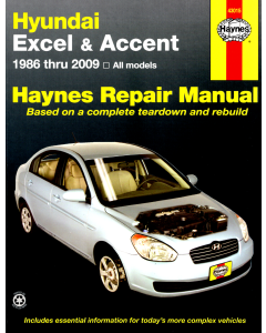 Hyundai Excel and Accent (86-09) Repair Manual Haynes