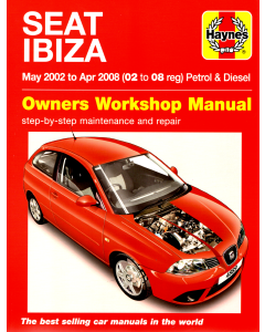 Seat Ibiza (02-08) Repair Manual Haynes