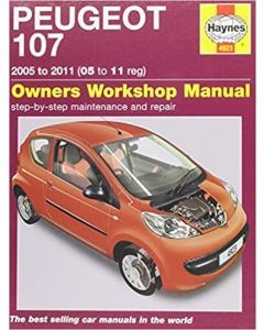 Peugeot 107 Benziner 1,0 Liter (05-11) Repair Manual Haynes