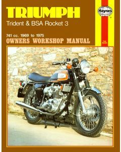 Triumph Trident, BSA Rocket 3 (69-75) Repair Manual Haynes (Reparaturanleitung)