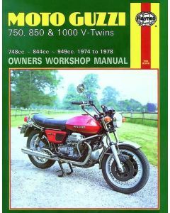 Moto-Guzzi 750/850/1000 V-Twins (74-78) Repair Manual Haynes