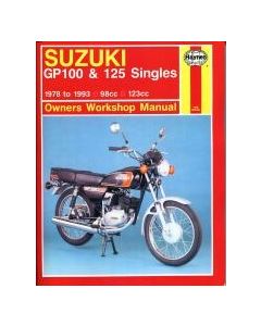 Suzuki GP100 & 125 Singles (78 - 93) - Repair Manual Haynes