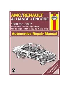 AMC Alliance / Encore (83-87) - Repair Manual Haynes 