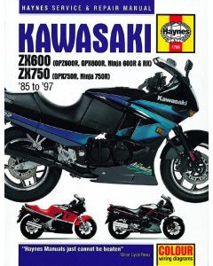 Kawasaki ZX600 ZX750 (85-97) Repair Manual Haynes