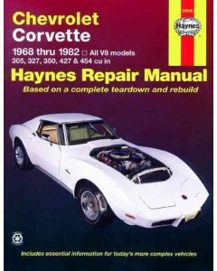 Chevrolet Corvette (68 - 82) Repair Manual Haynes Reparaturanleitung