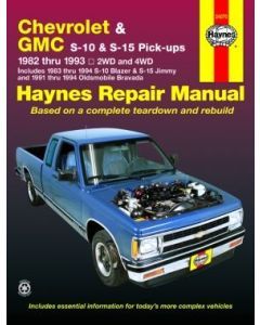 Chevrolet GMC Pick-ups S-10 S-15 (82-93) Repair Manual Haynes