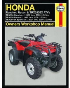 Honda Rancher, Recon, Sportrax, TRX250/350 Reparaturanleitung