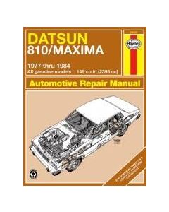 Datsun 810/Maxima (77 - 84) - Repair Manual Haynes