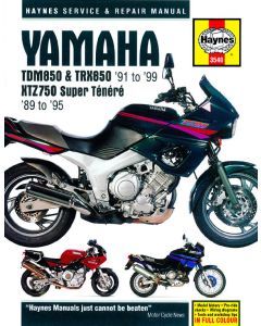 Yamaha TDM850 TRX850 XTZ750 (89-99) Repair Manual Haynes
