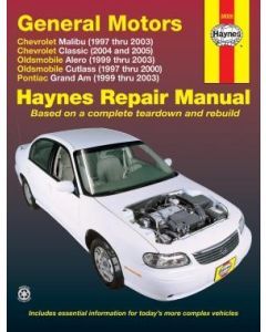 Chevrolet Malibu (97 - 03) - Repair Manual Haynes