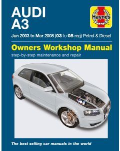 Audi A3 Petrol / Diesel (03-08) Repair Manual Haynes