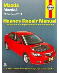 Mazda 3 (04-11) Repair Manual Haynes Reparaturanleitungen