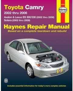 Toyota Camry Avalon Solara Lexus (02-08) Repair Manual Haynes