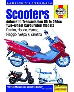 Automatic Roller 50-250 ccm Daelim / Honda / Kymco / Piaggio / Vespa / Yamaha Repair Manual Haynes