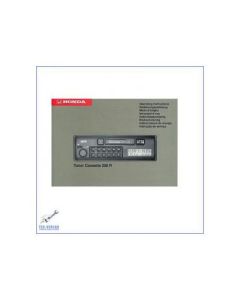 Honda Accord Civic Blaupunkt Tuner Cassette 200 R (95-96) - Autoradio - Bedienungsanleitung