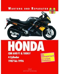Honda CBR 600 F1 /  CBR 1000 F (87-96) - Reparaturanleitung Schrauberbuch