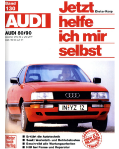 Audi 80/90 Benziner B3 (86-91) Reparaturanleitung Jetzt helfe ich mir selbst 130