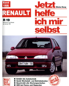 Renault R 19 Benziner u. Diesel (89-96) - Jetzt helfe ich mir selbst 166