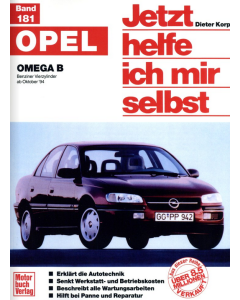 Opel Omega B ab 10.1994 Reparaturanleitung Jetzt helfe ich mir selbst 181