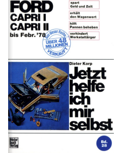 Ford Capri I / II (68-78) Reparaturanleitung Jetzt helfe ich mir selbst 28