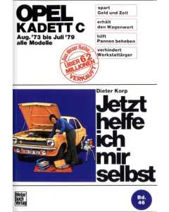 Opel Kadett C incl. GTE (73-79) Reparaturanleitung Jetzt helfe ich mir selbst 46