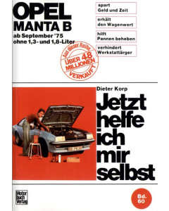 Opel Manta B (75-88) Reparaturanleitung Jetzt helfe ich mir selbst 60