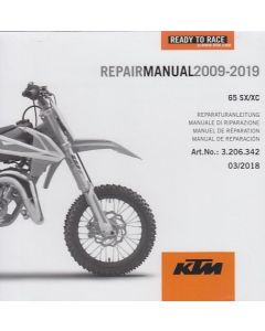 KTM 65 SX/XC (2009-2019) - Werkstatthandbuch CD