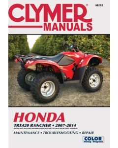 Honda TRX420 Rancher ATV (07-14) Clymer Repair Manual