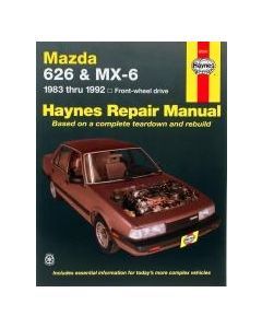 Mazda 626 and MX-6 (FWD) (83 - 92) Repair Manual Haynes