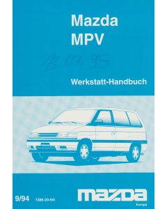 Mazda MPV (1994) Werkstatthandbuch 