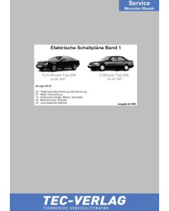 Mercedes C-Klasse / CLK-Klasse Schaltpläne und Elektrik Band 1 Typ 202 und 208